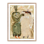 "Sun King" by Caroline Pinney ARTWORK - framed print Four Hands