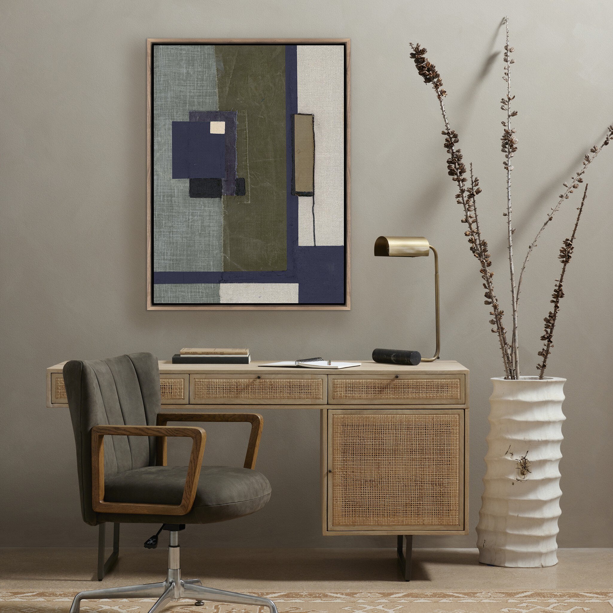 "With Love I" by Raoul Morren ARTWORK - framed print Four Hands