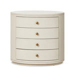 Amelia Oval Nightstand FURNITURE - nightstand Four Hands