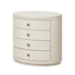Amelia Oval Nightstand FURNITURE - nightstand Four Hands