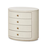 Amelia Oval Nightstand FURNITURE - nightstand Four Hands