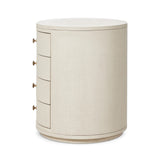 Amelia Oval Nightstand FURNITURE - nightstand Four Hands