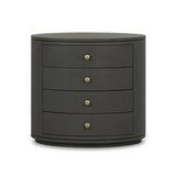 Amelia Oval Nightstand FURNITURE - nightstand Four Hands
