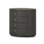 Amelia Oval Nightstand FURNITURE - nightstand Four Hands