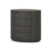 Amelia Oval Nightstand FURNITURE - nightstand Four Hands