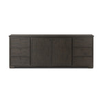 Leora Sideboard FURNITURE - sideboard Four Hands Smoked Black Veneer
