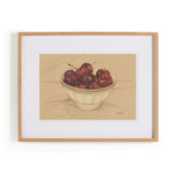 "Cherries II" by Shaina Page ARTWORK - framed print Four Hands