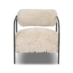 Fenn Chair FURNITURE - chair Four Hands Champagne Mongolian Fur