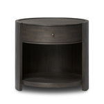 Bode Nightstand FURNITURE - nightstand Four Hands Smoked Black Veneer