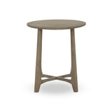 Dupree End Table FURNITURE - end table Four Hands Washed Oak