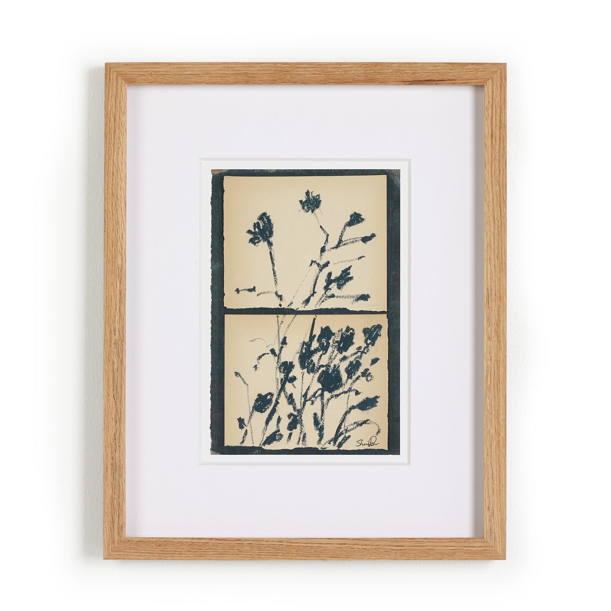 "Summer Weeds II" by Shaina Page ARTWORK - framed print Four Hands