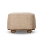 Bilbury Oval Ottoman FURNITURE - ottoman Four Hands