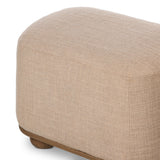 Bilbury Oval Ottoman FURNITURE - ottoman Four Hands