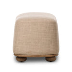 Bilbury Oval Ottoman FURNITURE - ottoman Four Hands