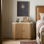 Boa Nightstand FURNITURE - nightstand Four Hands