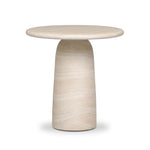 Janice End Table FURNITURE - end table Four Hands Sand Striae