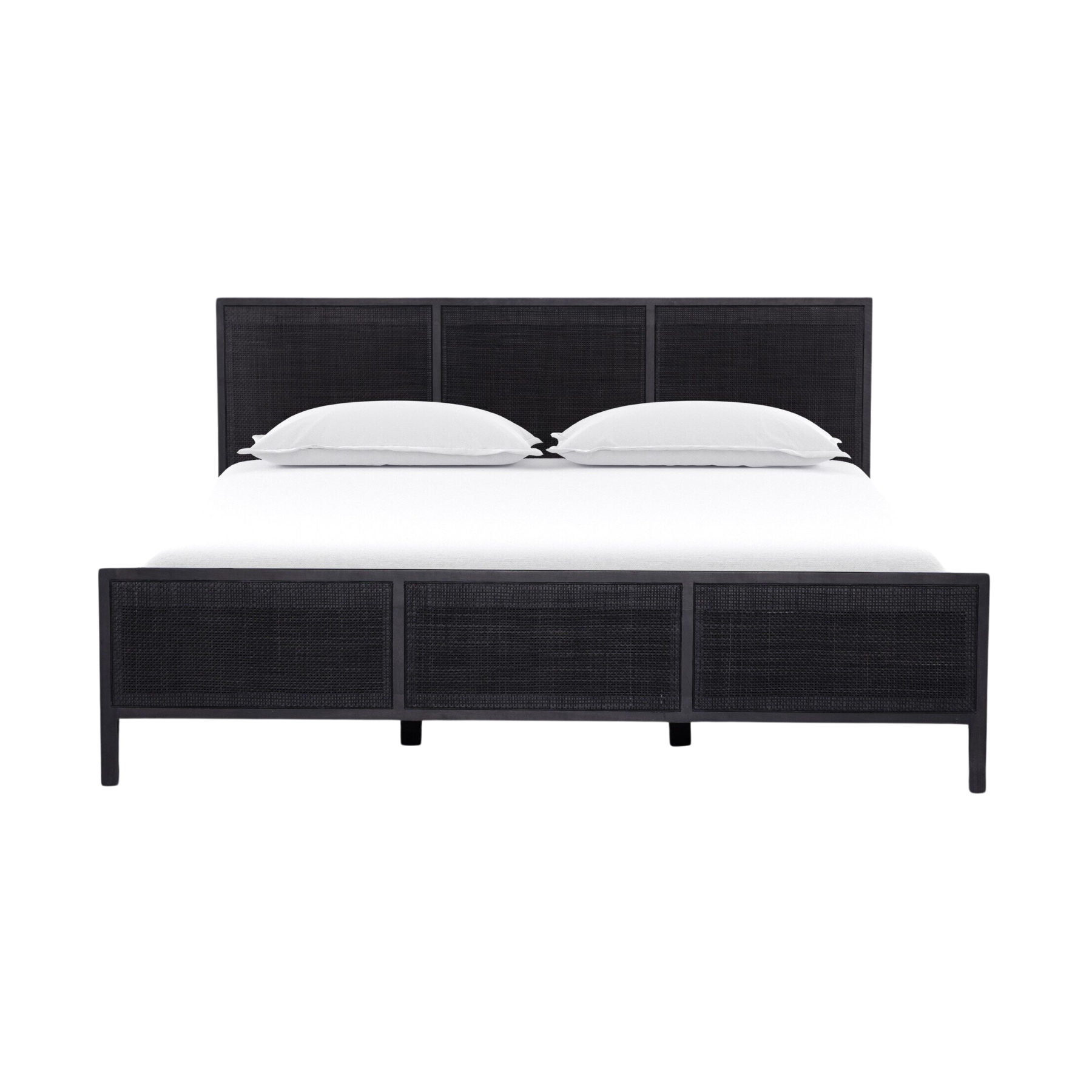 Sylvie Bed Beds Four Hands King Black Wash