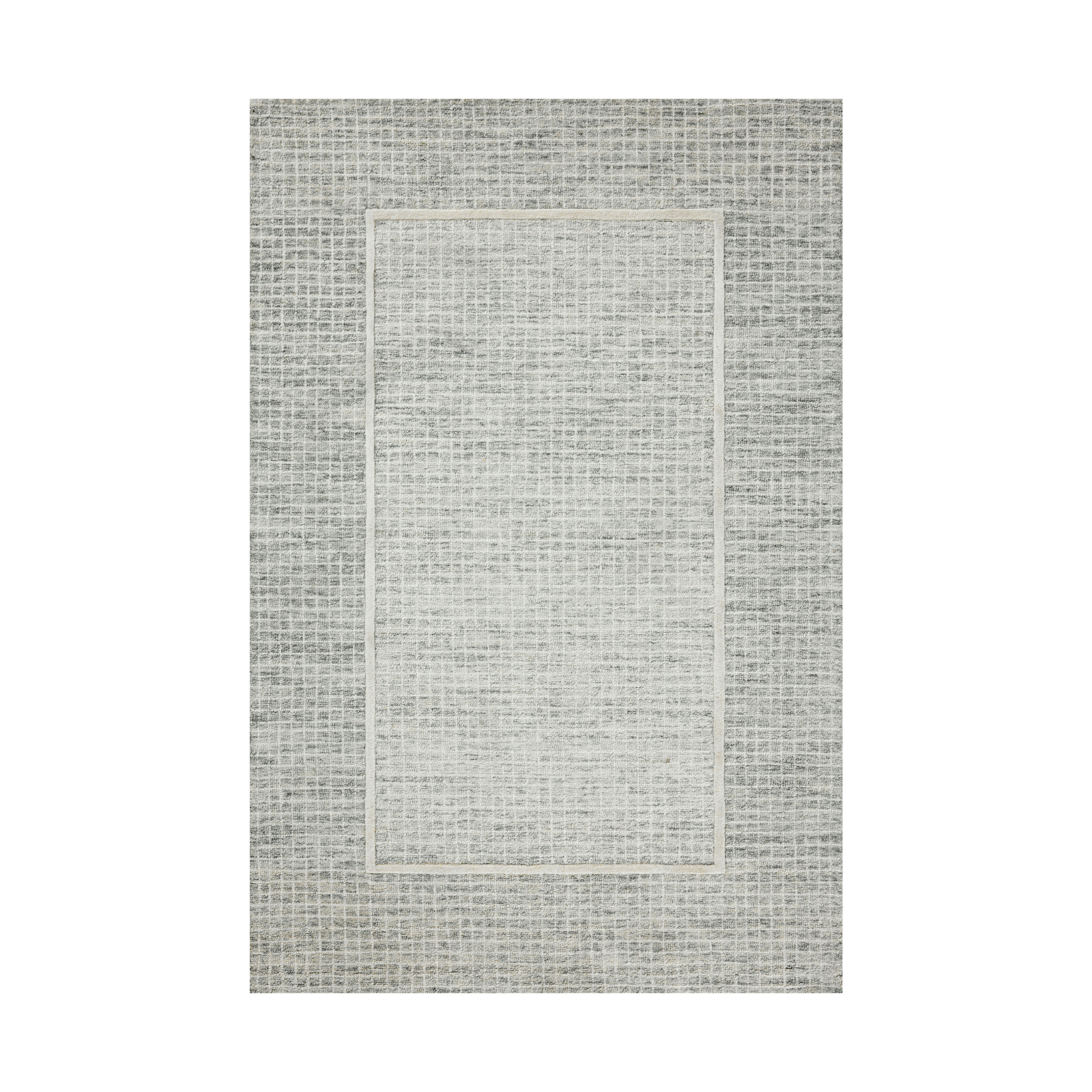 Chris Loves Julia x Loloi Briggs Mist / Ivory Rug 0-RUGS-wool Loloi