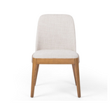 Bryce Armless Dining Chair 10 - a - FURNITURE - dining chair Four Hands Gibson Wheat