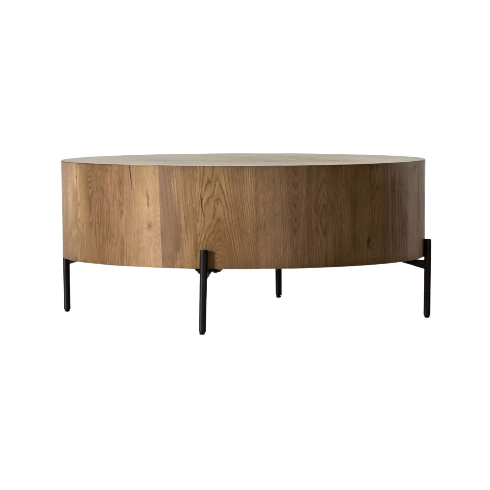 Emmanuel Drum Coffee Table 4 - b - FURNITURE - coffee table - round Four Hands