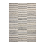 Magnolia Home by Joanna Gaines x Loloi Rae Stone / Ivory Rug 0-RUGS-wool Loloi