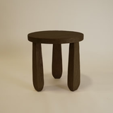 Augustus End Table 5-VINTAGE-end table Hauer Market Aged Brown