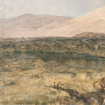 IN STORE - "Catskills at Sunset" Framed Canvas ARTWORK - in store Celadon Art