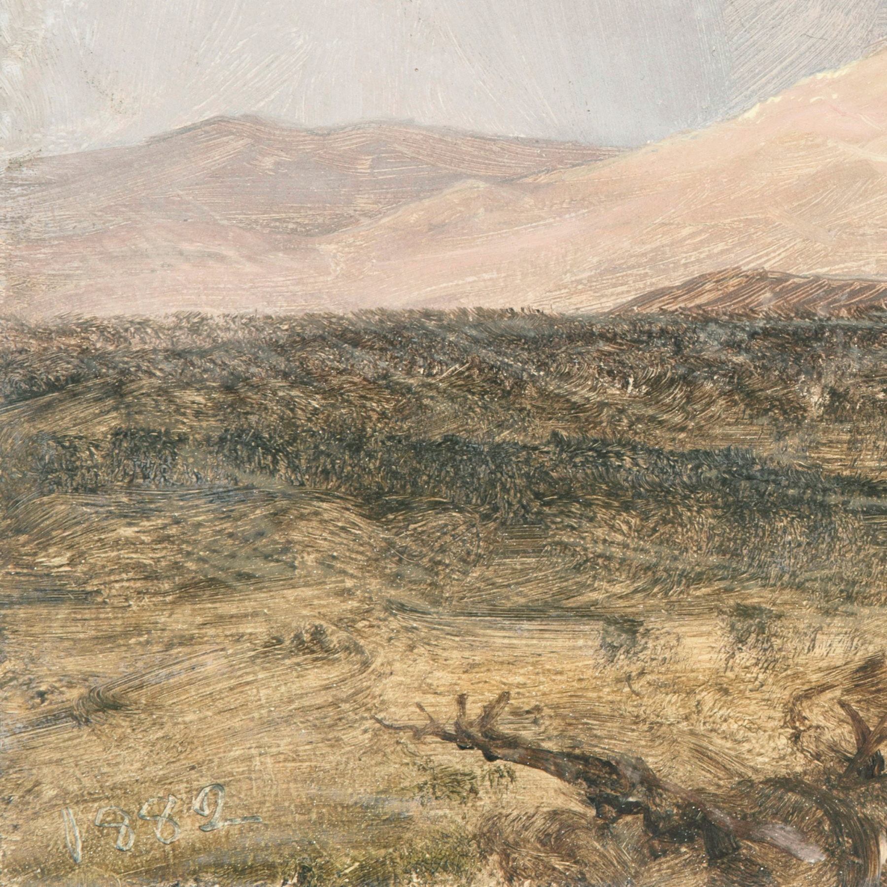 IN STORE - "Catskills at Sunset" Framed Canvas ARTWORK - in store Celadon Art