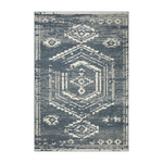 Magnolia Home by Joanna Gaines x Loloi Gigi Denim / Ivory Rug 0-RUGS-patterned Loloi