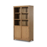 Marianne Panel and Glass Cabinet FURNITURE - Cabinet Four Hands