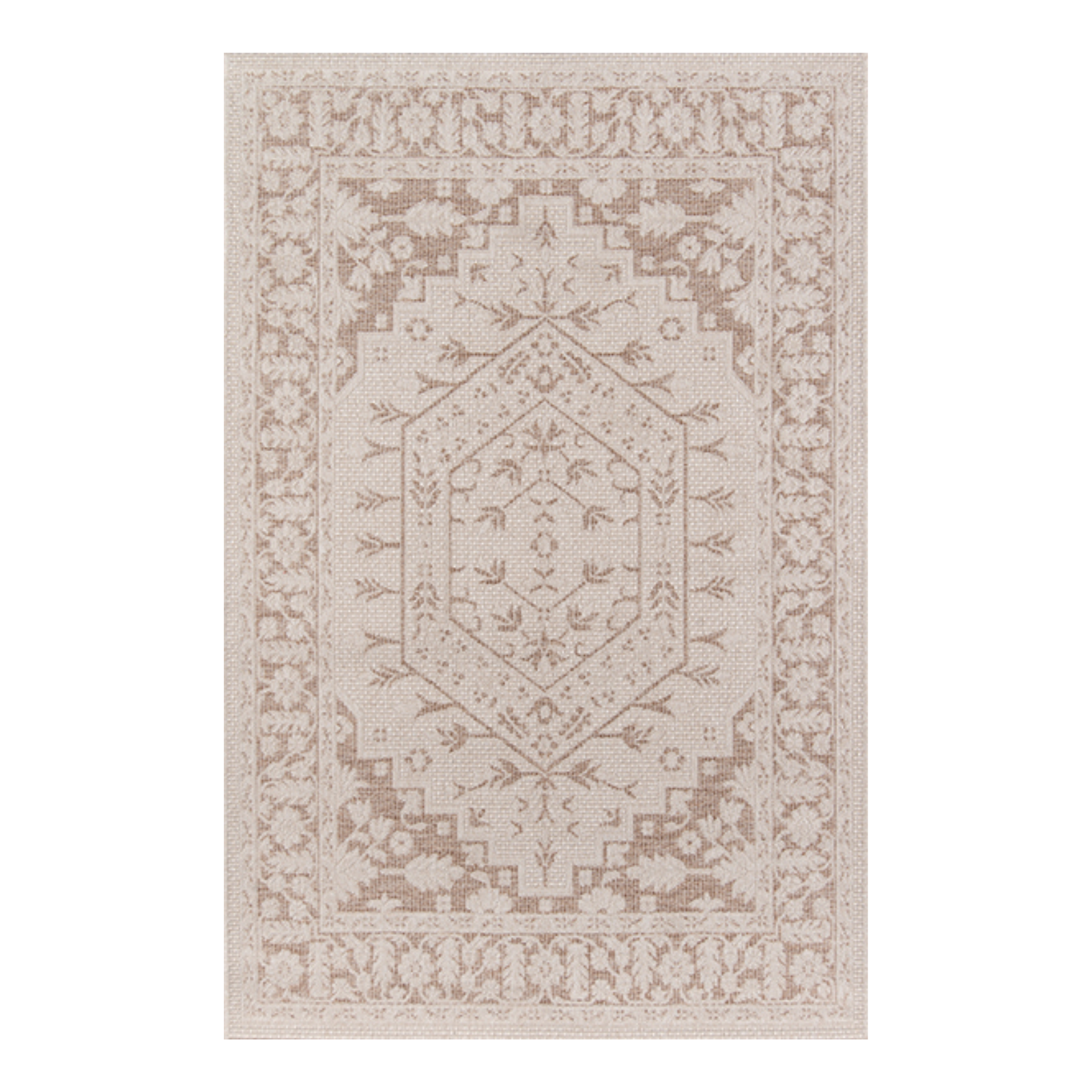 Dewmist Beige Outdoor Rug 5-Rugs - indoor/outdoor Momeni