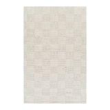 Colette Ivory Checkered Rug 0-RUGS - wool Surya