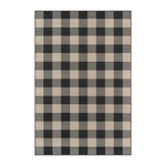 Braemar Plaid Charcoal Outdoor Rug 5-Rugs - indoor/outdoor Momeni