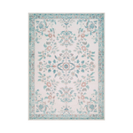 Laverne Floral Ivory Washable Rug 1 - RUGS - patterned Surya