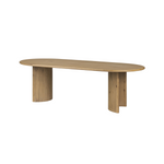 FLOOR MODEL - Paden Dining Table - Worn Oak Veneer FURNITURE - dining table Four Hands