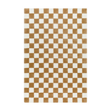Brooks Checkered Camel Rug 0-RUGS - wool Surya