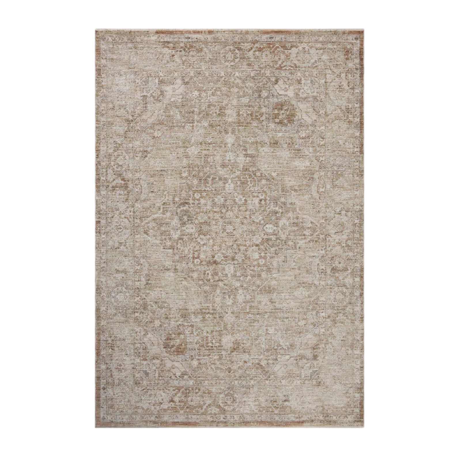 Loloi Tabitha Natural / Clay Rug 0-patterned rugs Loloi