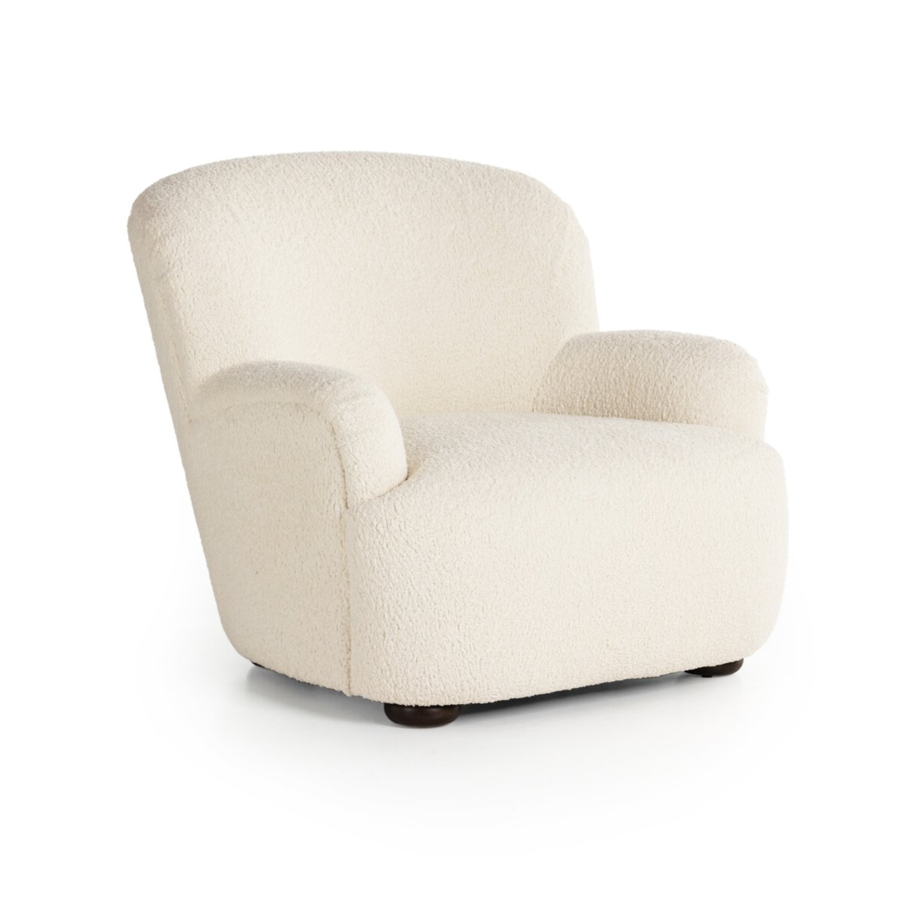 Kadon Chair - Sheepskin Natural FURNITURE - lounge chair Four Hands