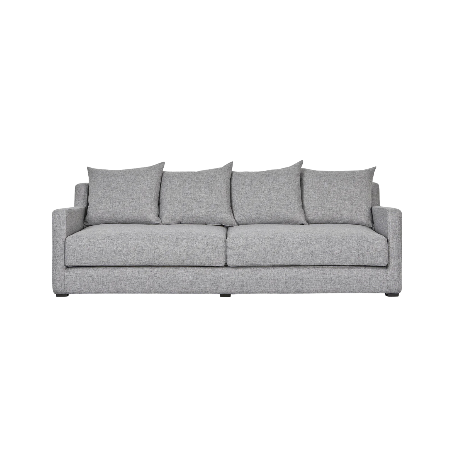 Gus* Modern Flipside 86" Sofabed 1 - a - FURNITURE - sofa Gus Parliament Stone