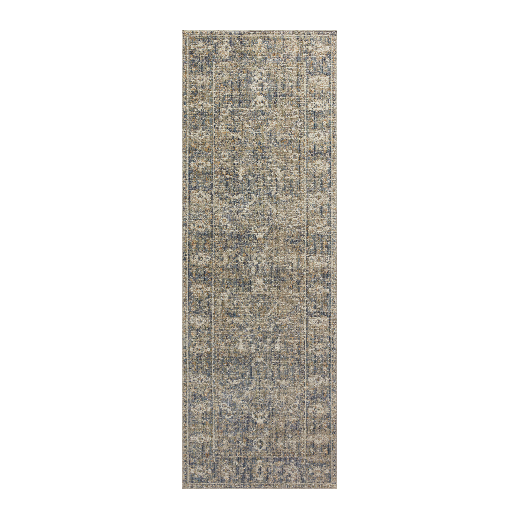 Chris Loves Julia x Loloi Rosemarie Sand / Lagoon Rug RUGS - patterned Loloi