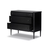 FLOOR MODEL - Lendon 3 Drawer Dresser - Black Iron FURNITURE - floor model Four Hands