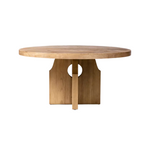 Allan Round Dining Table 9 - a - FURNITURE - dining table - round Four Hands