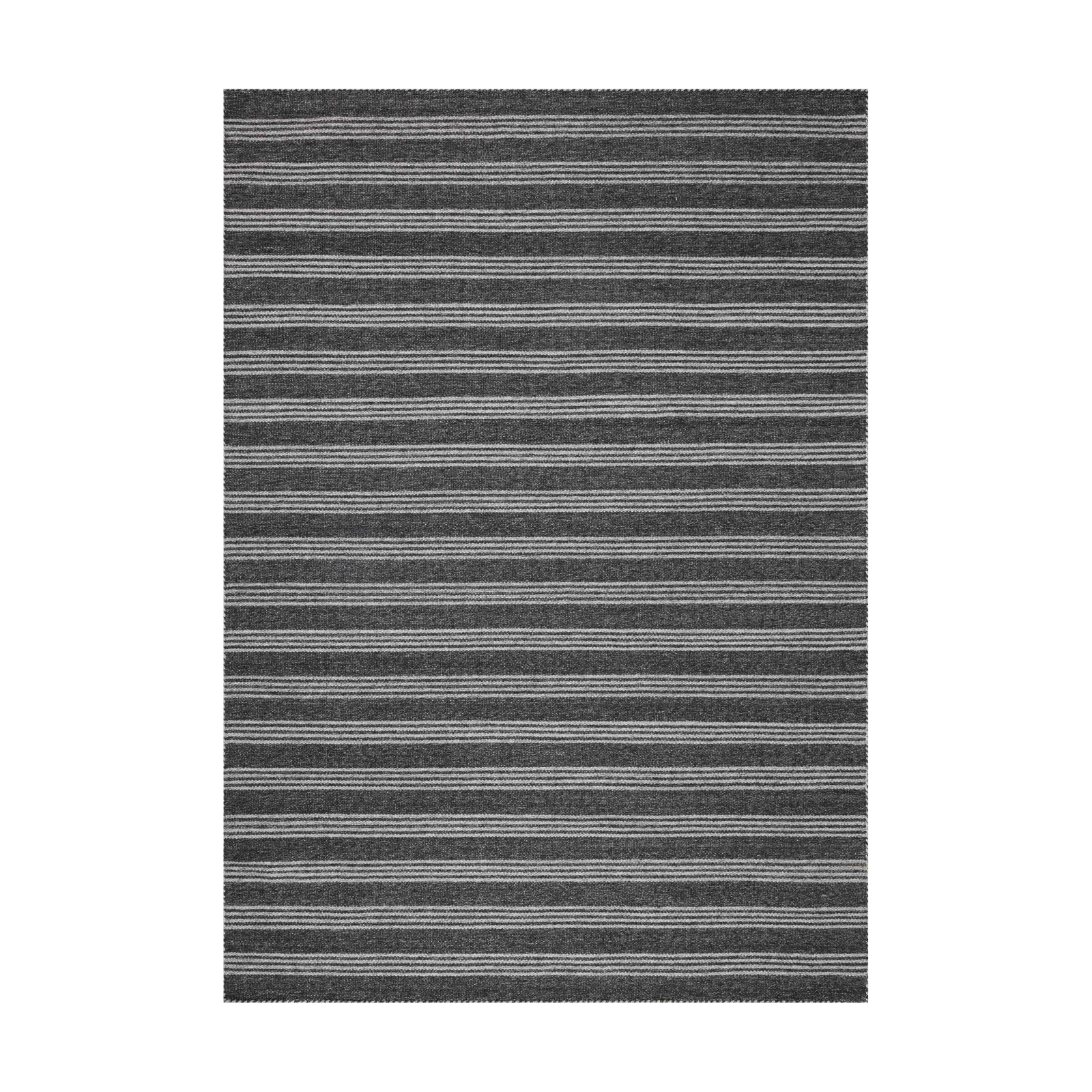 Magnolia Home by Joanna Gaines x Loloi Charlie Charcoal / Grey Rug 0-RUGS-patterned Loloi