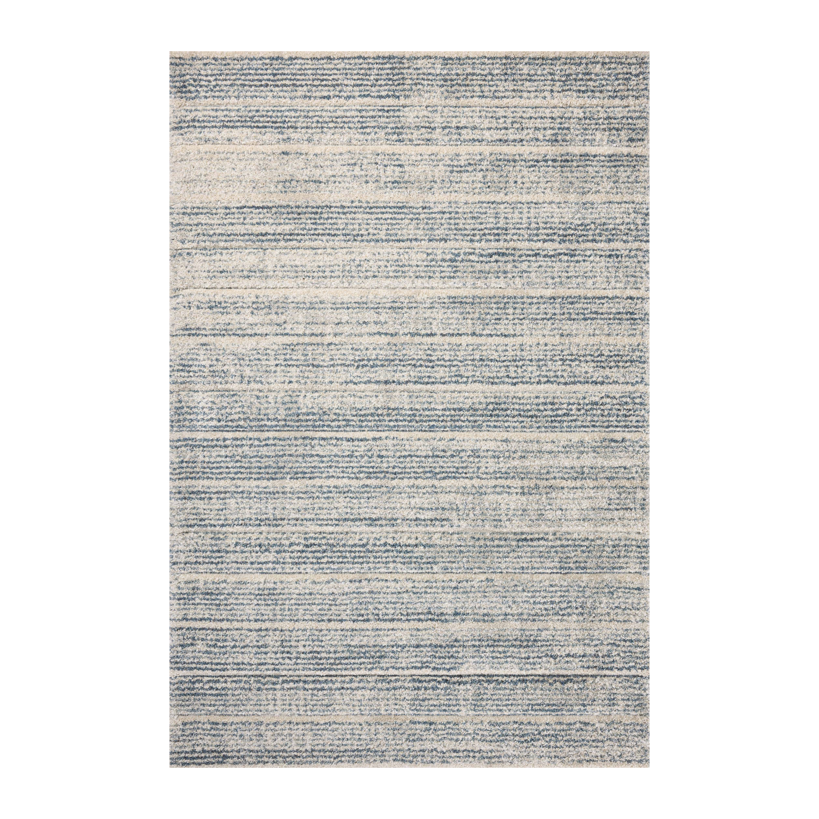 Loloi Silas Oatmeal / Blue Rug 0-RUGS-patterned Loloi