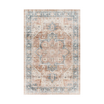 Laverne Denim / Rose Washable Rug 1 - RUGS - patterned Surya