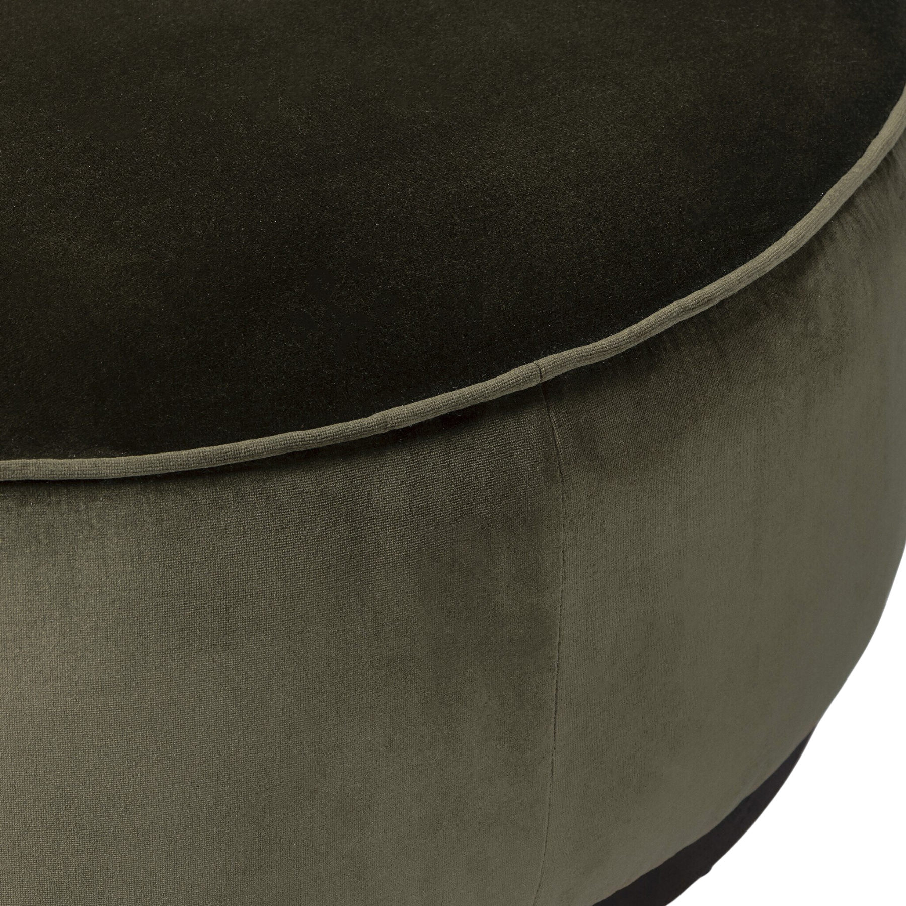 Sinclair Large Round Ottoman Ottomans Four Hands