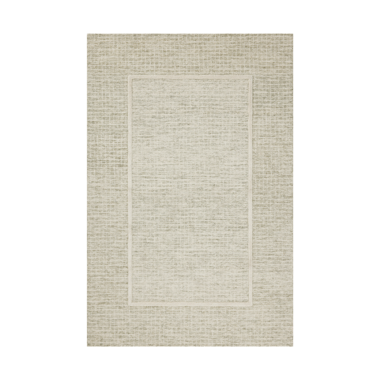 Chris Loves Julia x Loloi Briggs Sage / Ivory Rug 0-RUGS-wool Loloi
