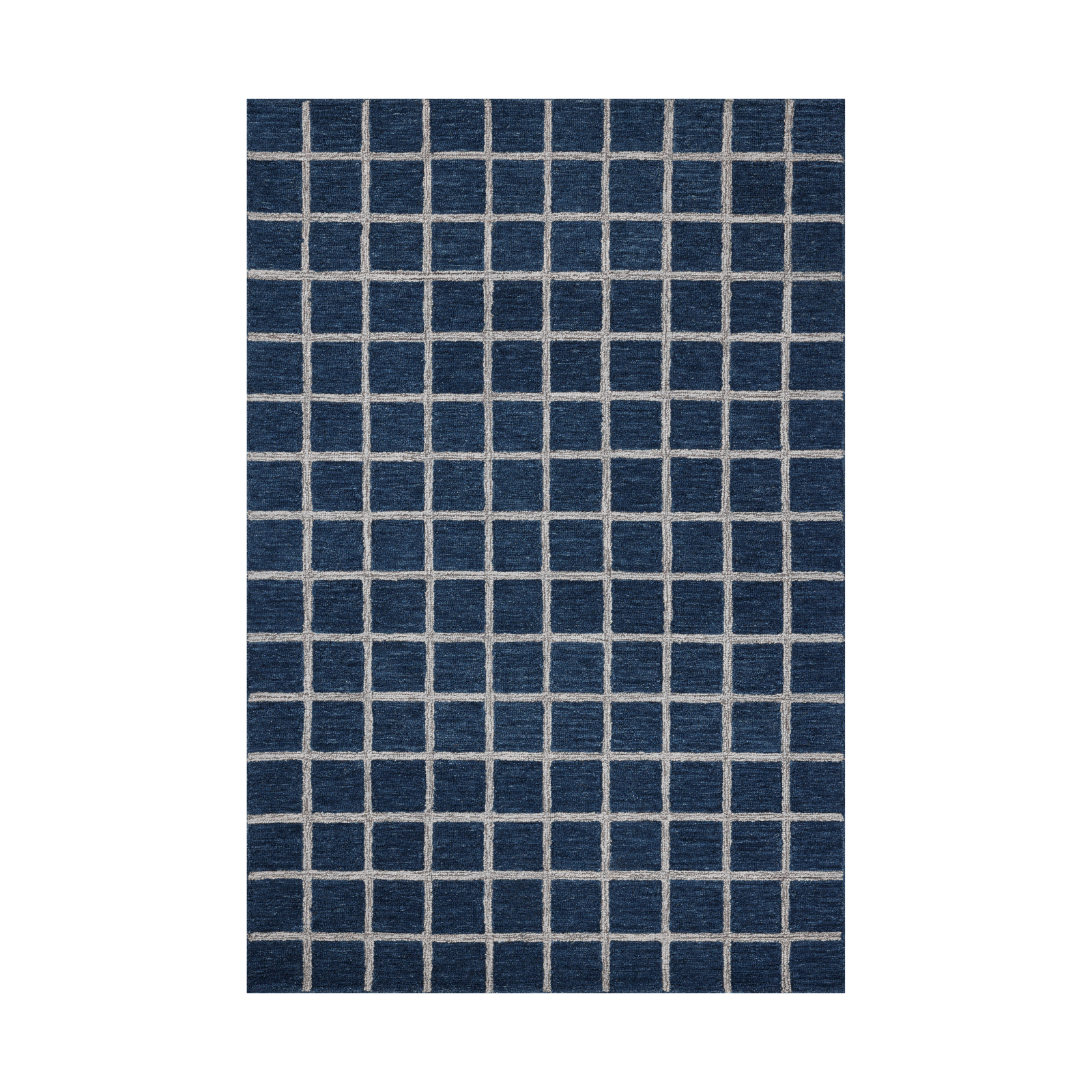 Chris Loves Julia x Loloi Polly Navy / Silver Rug 0-RUGS - jute Loloi