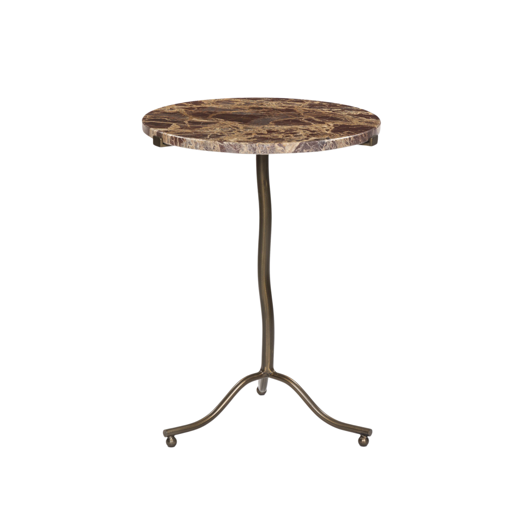 IN STORE - Sophie End Table - Garnet Marble FURNITURE - in store Four Hands