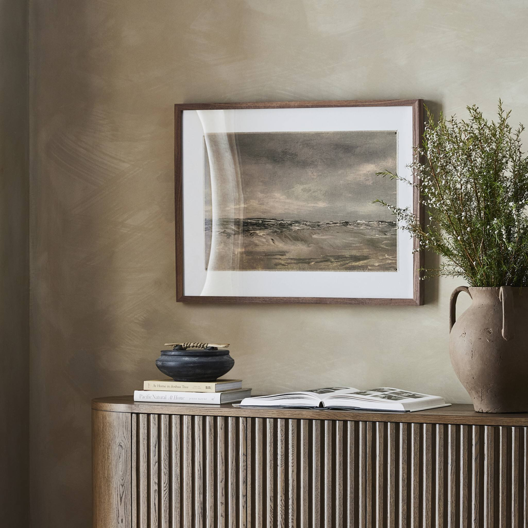 "North Wind" Framed Art Print Framed Art Four Hands